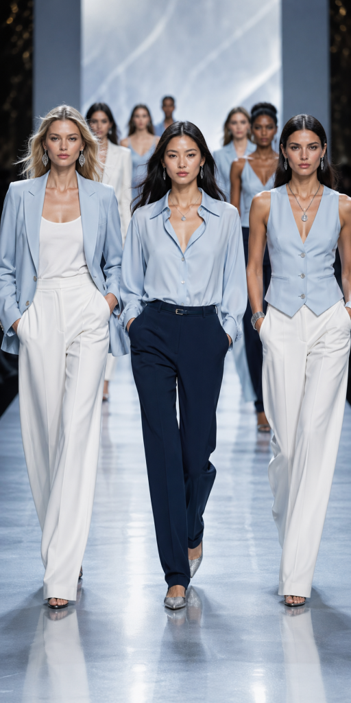 15 Icy Blue Summer Outfits That Look Fresh, Cool and Expensive