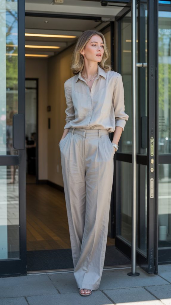 15 Summer Work Outfits 2026 Staying Chic When It’s 90°F Outside