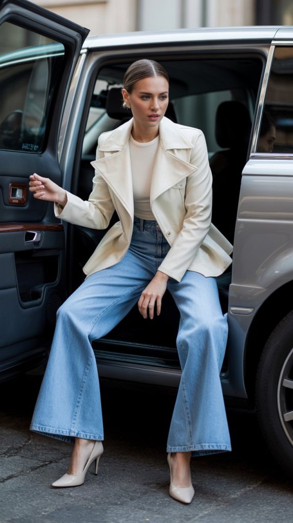 16 Chic Wide-Leg Denim Jean Outfits for Women – Effortlessly Stylish Looks for Every Occasion