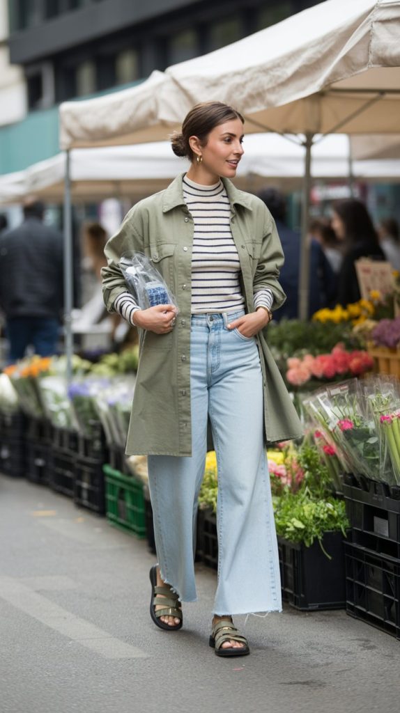 16 Chic Wide-Leg Denim Jean Outfits for Women – Effortlessly Stylish Looks for Every Occasion