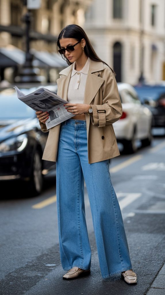 18 old money quiet luxury denim outfits for women