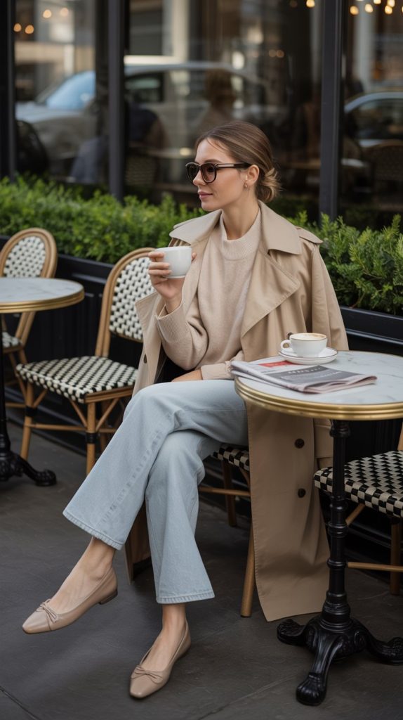 18 Old Money Quiet Luxury Denim Jeans Outfits for the Elegant Modern Woman