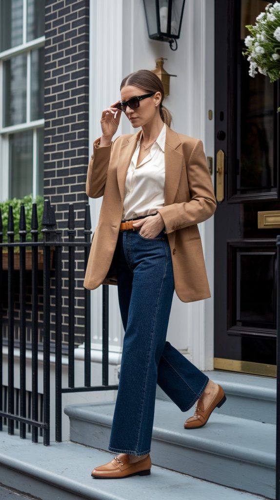 18 Old Money Quiet Luxury Denim Jeans Outfits for the Elegant Modern Woman