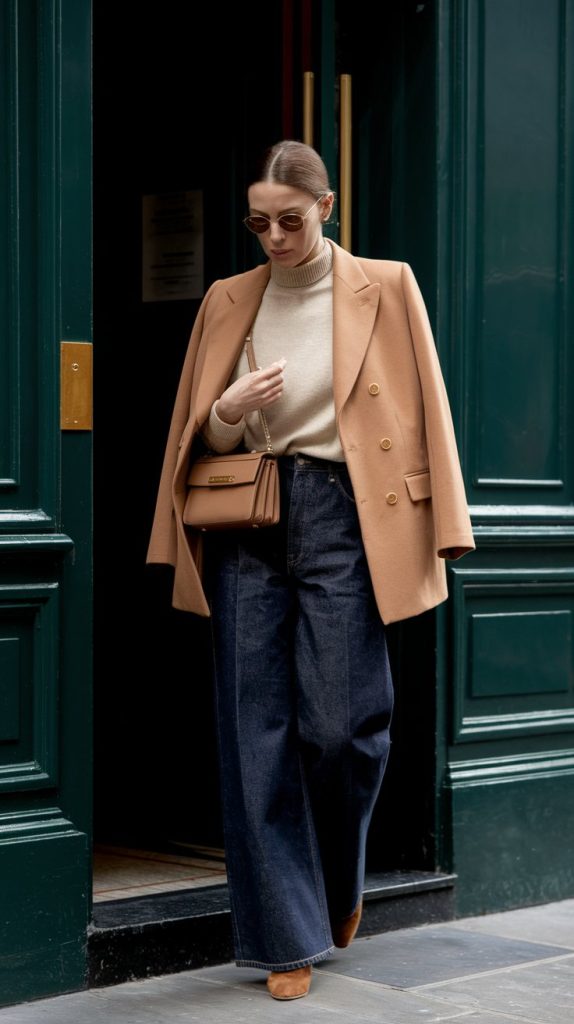 18 Old Money Quiet Luxury Denim Jeans Outfits for the Elegant Modern Woman