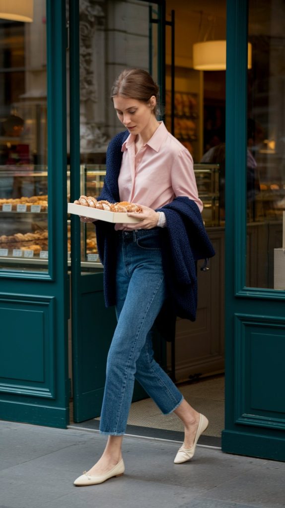 18 Old Money Quiet Luxury Denim Jeans Outfits for the Elegant Modern Woman