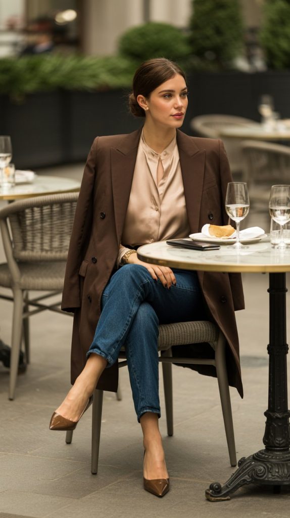 18 Old Money Quiet Luxury Denim Jeans Outfits for the Elegant Modern Woman