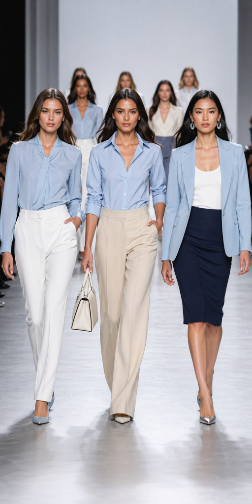 How to Wear Icy Blue This Summer Without Looking Too Sweet