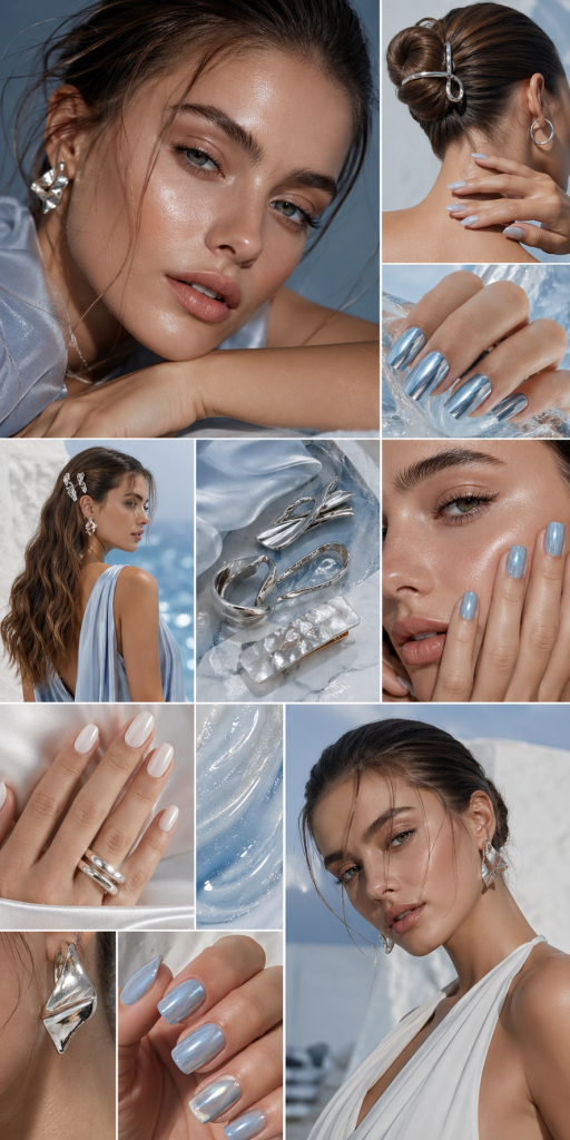How to Wear Icy Blue This Summer Without Looking Too Sweet