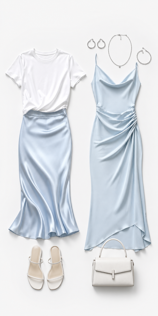 How to Wear Icy Blue This Summer Without Looking Too Sweet