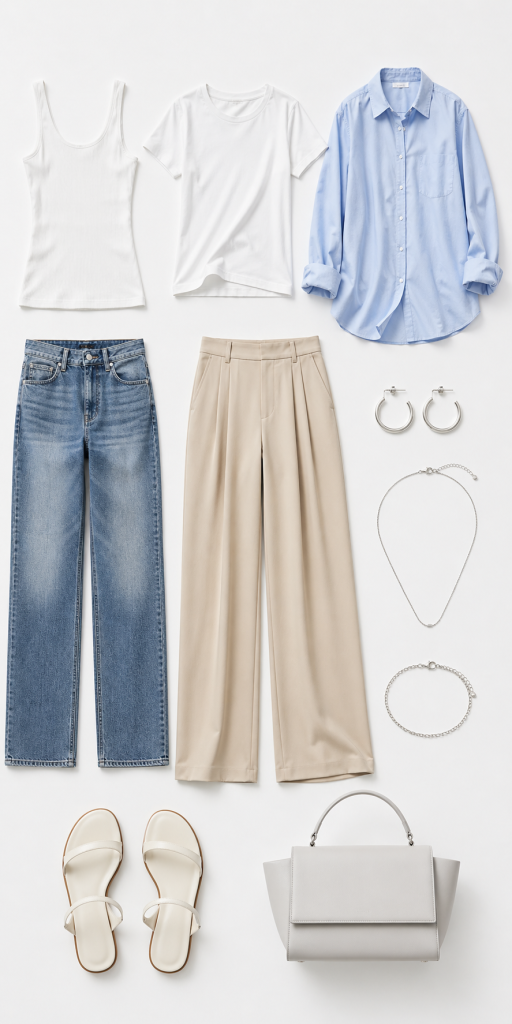 How to Wear Icy Blue This Summer Without Looking Too Sweet