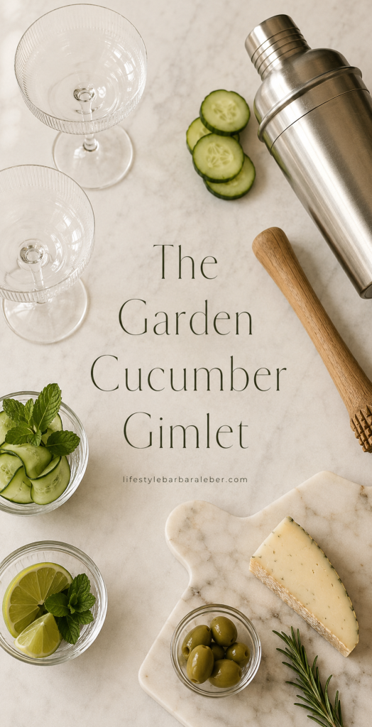 10 Elegant Summer Cocktails for a Quiet Luxury Garden Party