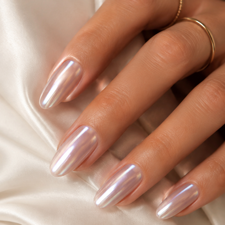 Bridal Nails 18 Elegant Manicure Ideas for Summer Brides