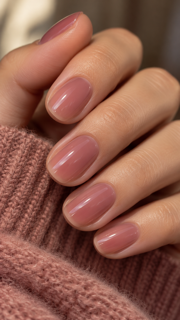 Dusty Rose Cashmere for Early Fall