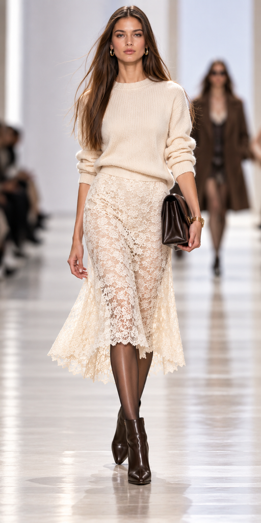 How to Wear Lace in the Daytime: 7 Elegant Fall Outfit Ideas